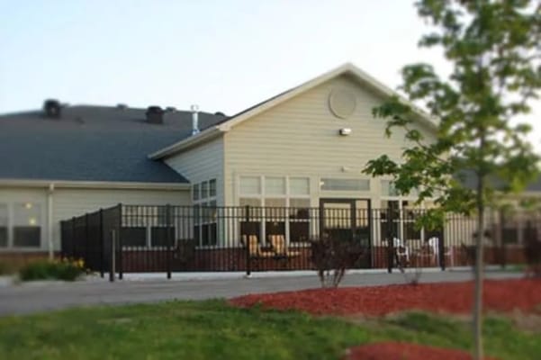 Exterior of Ellen's Home featuring a patio and gardens