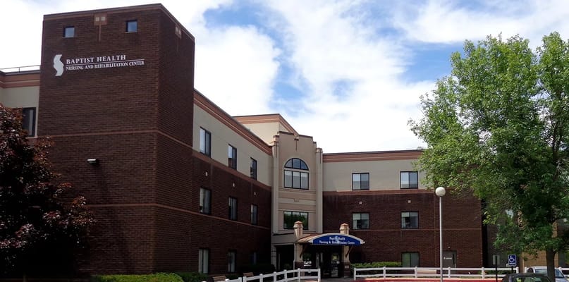 Exterior view of Baptist Health Nursing and Rehabilitation Center