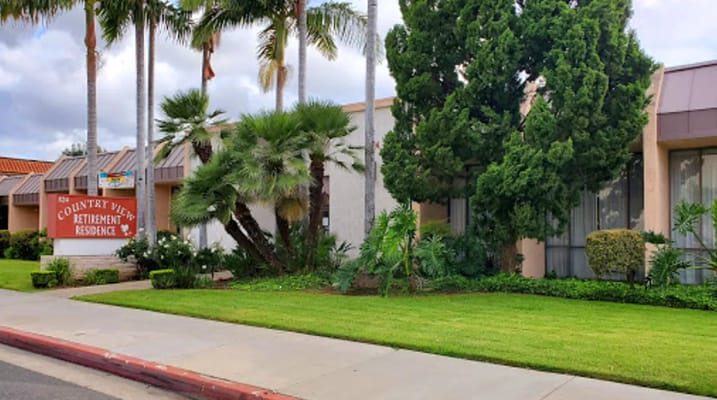 Exterior view of Country View Assisted Living building