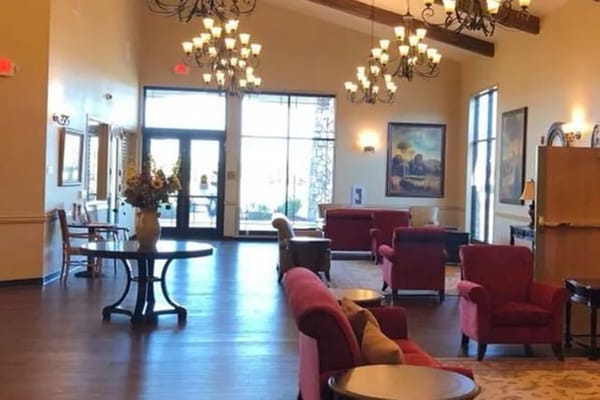 Interior view of a bright and welcoming common area