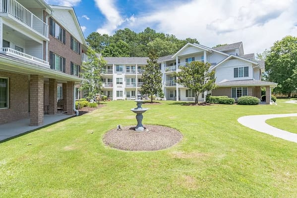 Beautiful outdoor view of the facility grounds