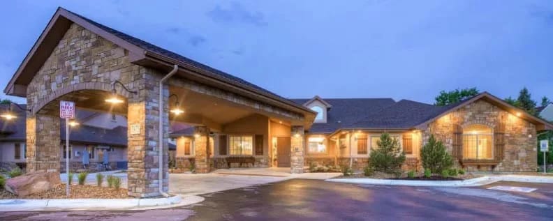Exterior view of Rocky Mountain Assisted Living facility