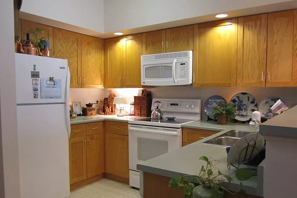 Interior view of a kitchen area in the facility