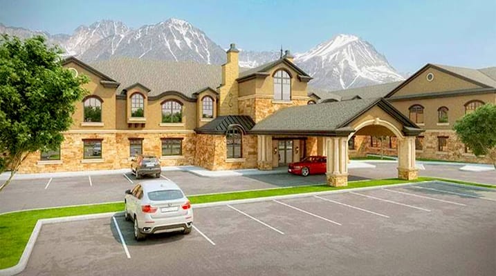 Exterior view of The Ridge Cottonwood facility