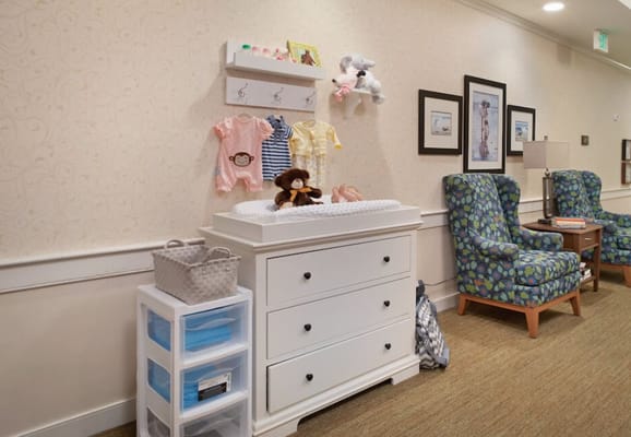 Cozy interior area with furnishings and decorations