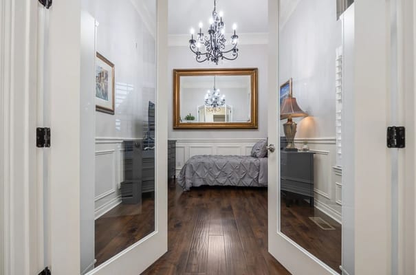 Elegant interior view of a resident room