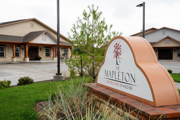Exterior view of The Mapleton Assisted Living facility
