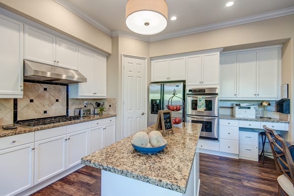 Bright and modern kitchen in a senior living facility