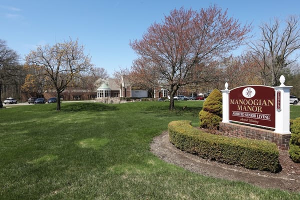Exterior view of Manoogian Manor Assisted Living facility