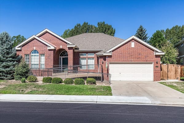 Exterior view of a senior living facility