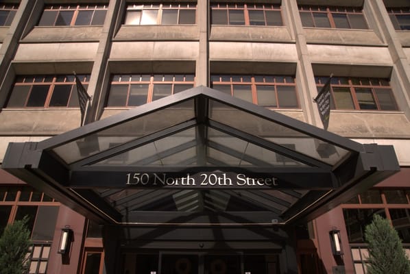 Front entrance of Atria Center City building