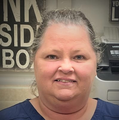 Staff member in a facility setting