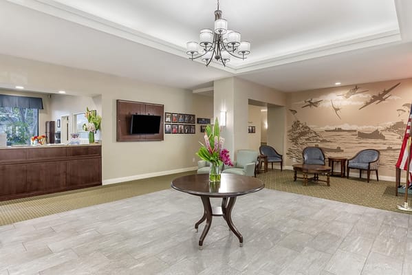 Interior common area of Brookdale Nohl Ranch
