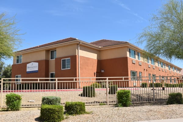 Exterior view of Brookdale Desert Ridge facility