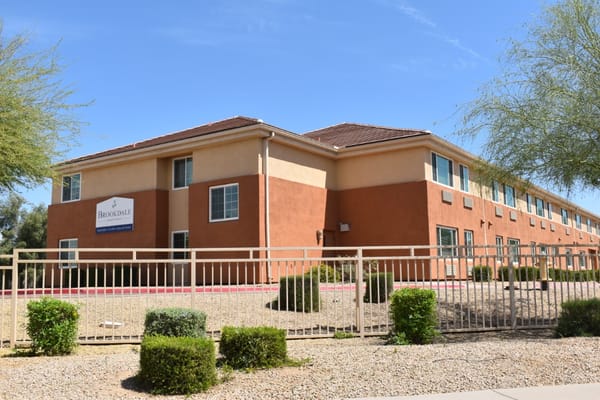 Exterior view of Brookdale Desert Ridge facility