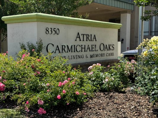 Signage displaying the facility name and services offered