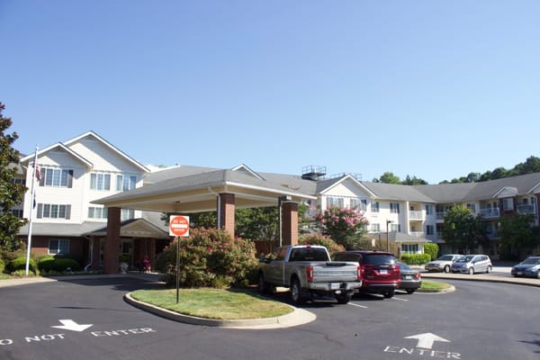 Exterior view of Dogwood Terrace entrance