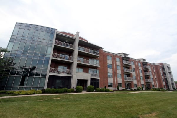 Exterior view of Marquette Senior Living building