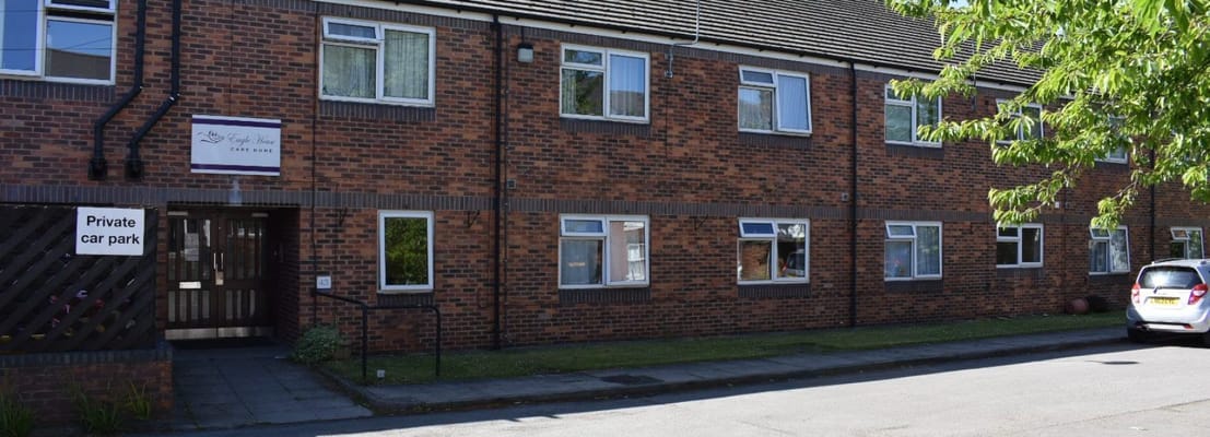 Exterior view of Eagle House facility