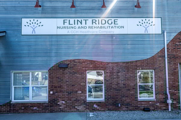 Exterior view of Flint Ridge Nursing and Rehabilitation center