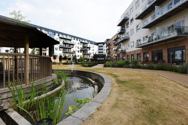 Outdoor view of Bournville Gardens Retirement Village