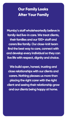 Mumby’s Live-In Care