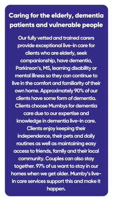 Mumby’s Live-In Care