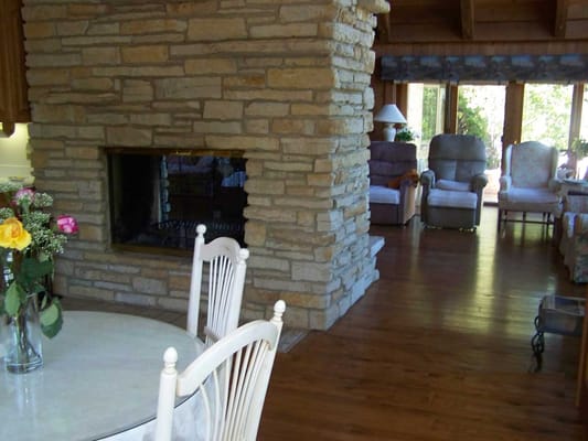 Common area with a cozy seating arrangement