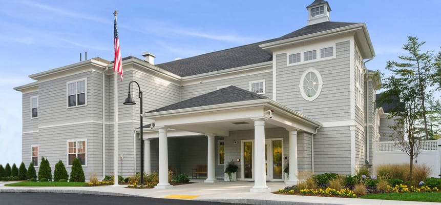 Exterior view of the Welch Senior Living facility