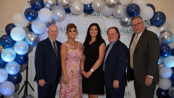 Group of people celebrating at an event