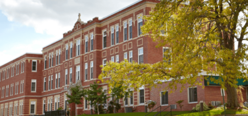 Exterior view of the Belvedere Commons facility