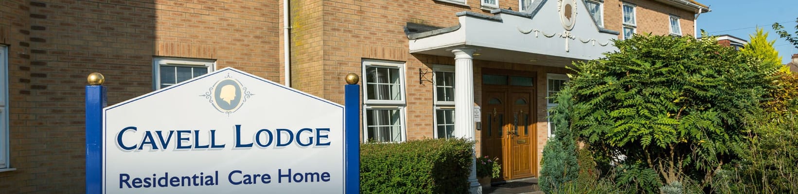 Exterior view of Cavell Lodge Residential Care Home