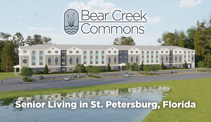 Exterior view of Bear Creek Commons building