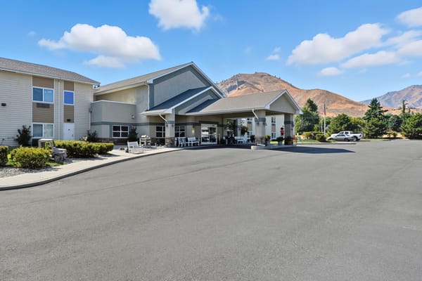 Exterior view of Blossom Valley nursing home facility