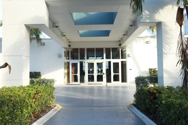 Entrance to Avalina Senior Living facility