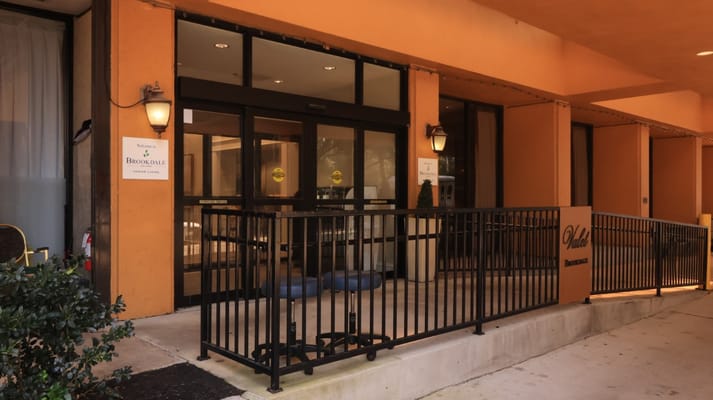 Entrance area of Brookdale Galleria facility