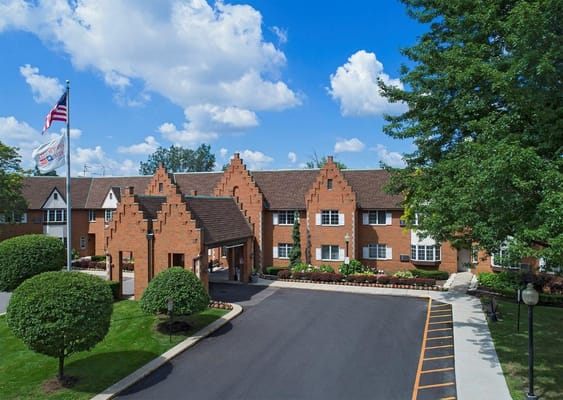 Exterior view of the American House East I facility