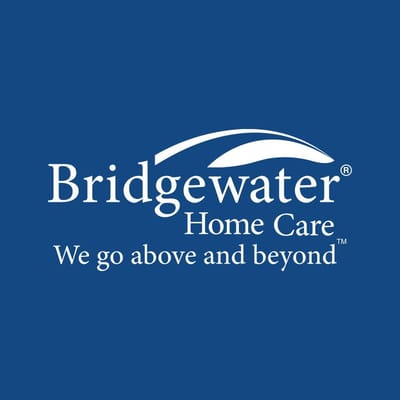 Bridgewater Home Care logo on a blue background
