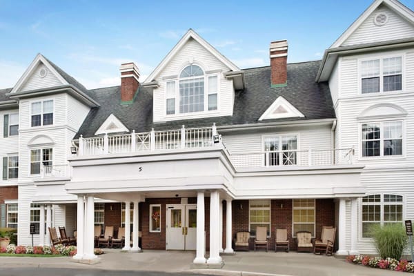 Exterior view of Brighton Gardens of Saddle River