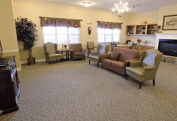 Cozy common area with comfortable seating