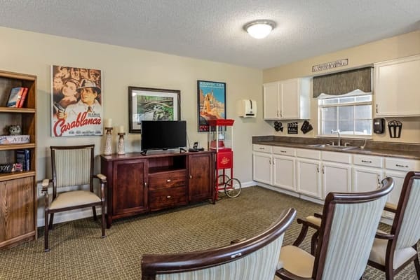 Interior common area with seating and decor