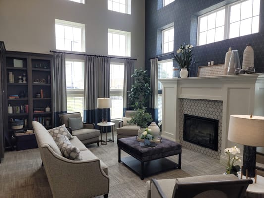 Interior common area with comfortable seating