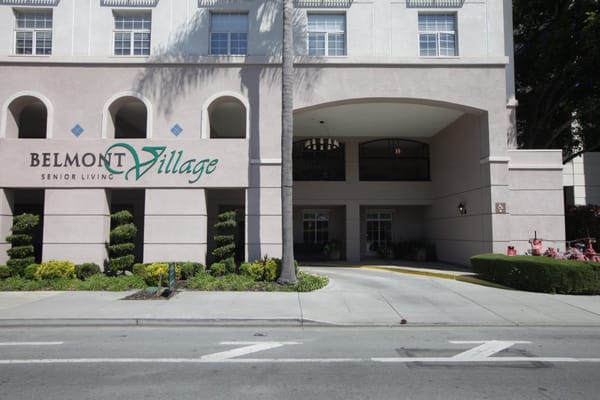 Exterior view of Belmont Village Senior Living