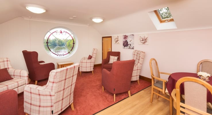 Cozy common area with comfortable seating