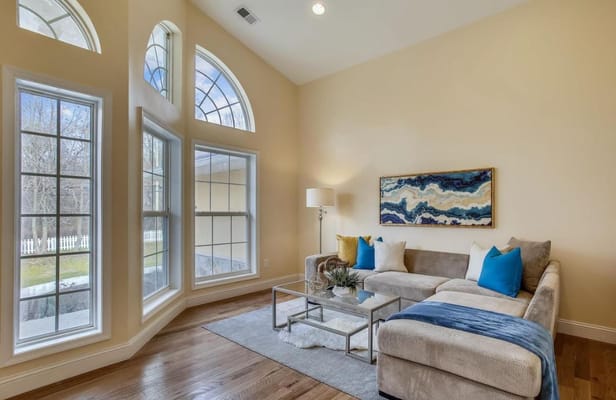 Cozy living room with comfortable seating