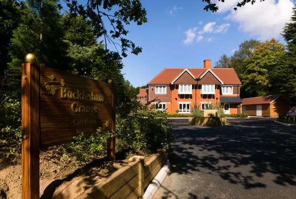 Exterior view of Bucklesham Grange nursing home