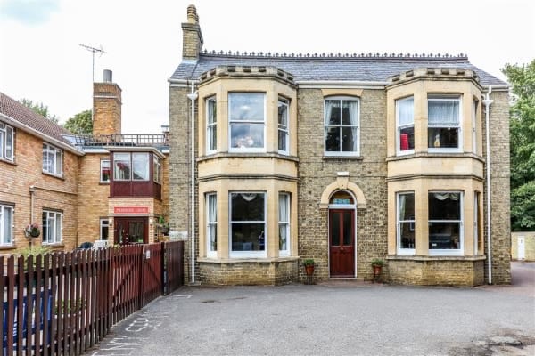 Exterior view of Primrose Croft Care Home