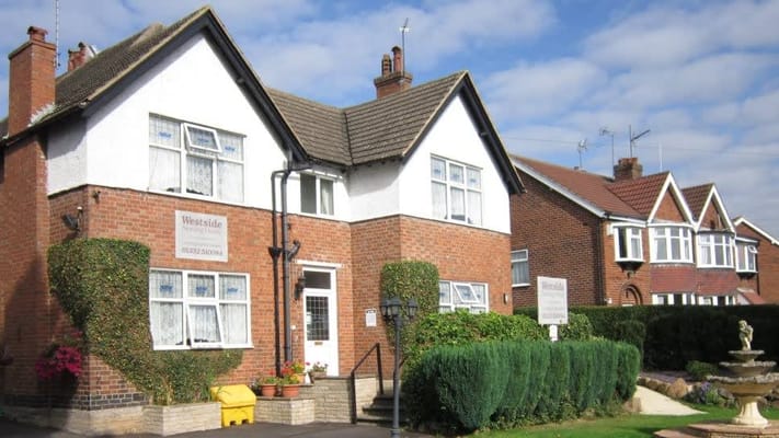 Exterior view of Westside Nursing Home building