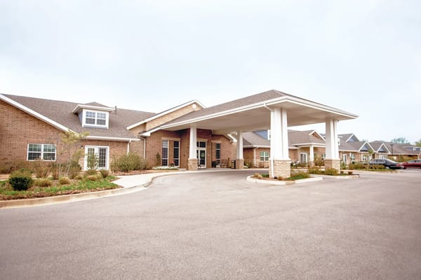 Entrance view of Ciel of Collierville facility