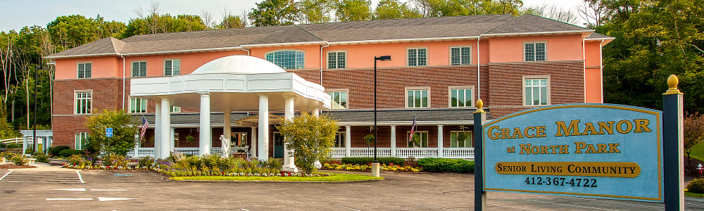 Exterior view of Grace Manor at North Park